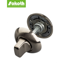 zinc aluminum wc tubular lock toilet door lock konb with key